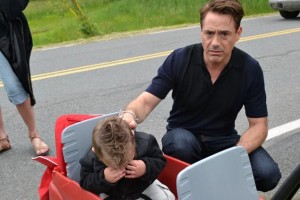 Jaxson Denno, il bimbo che piange “deluso” da Robert Downey Jr.