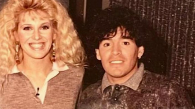 Maria Teresa Ruta e Maradona